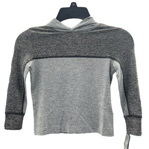 Tommy Bahama Youth Hoodie Gray Cowl Neck Long Sleeve Pullover Drawstring.